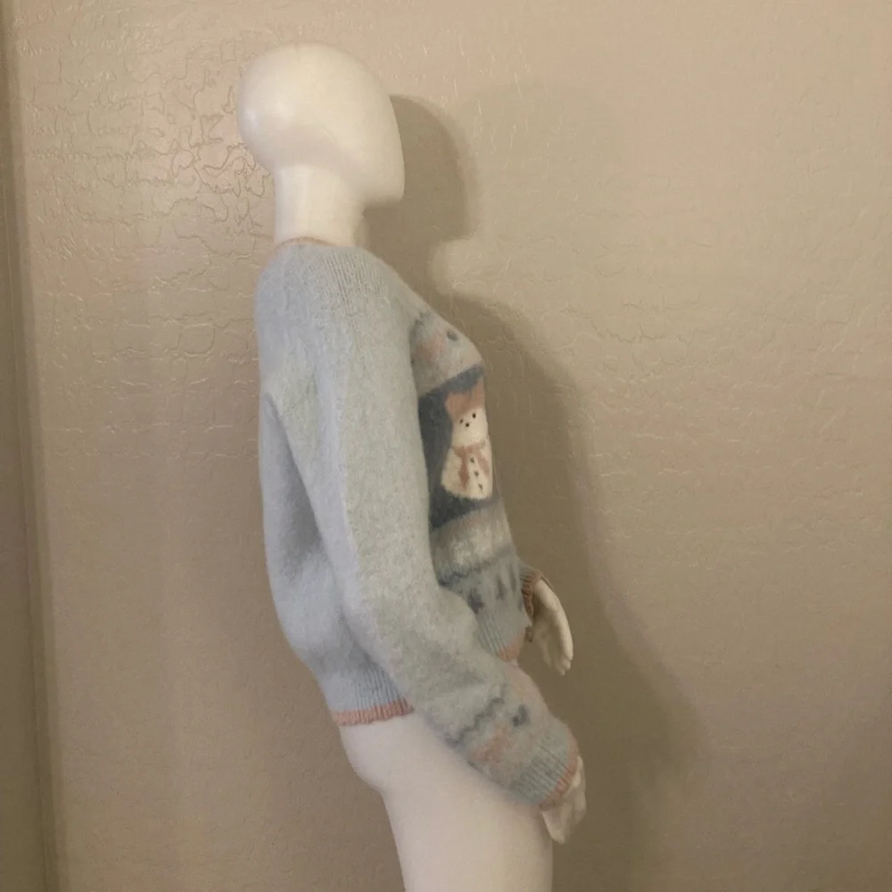 Sunset Park Button Down Snowman Cardigan Cardigan - Picture 6 of 11